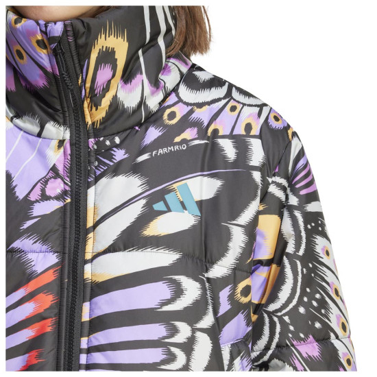 Adidas Γυναικείο μπουφάν x FARM Rio Padded Jacket